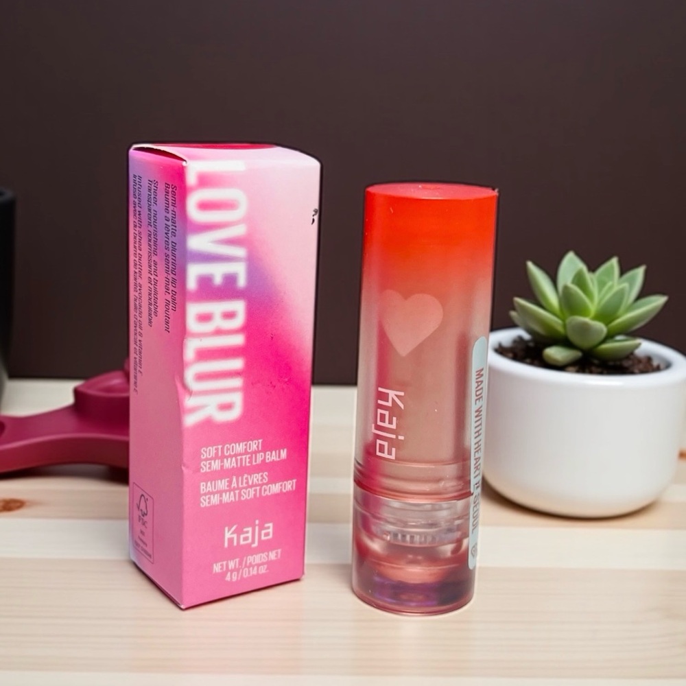 Kaja Love Blur Soft Comfort Semi-Matte Lip Balm “Tangy Love” 0.14 oz.